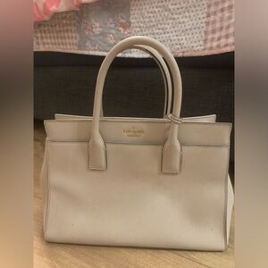Kate Spade purse, light beige